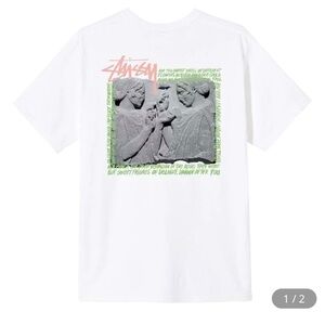 Stüssy Elation Tee NWOT SZ XL - white